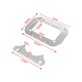 Aluminum Battery Tray Hold Down Compatible With Optima Batteries Top 34 34/78 D34 D34/78 34M D34M